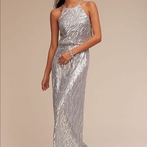 ANTHROPOLOGIE BHLDN Sequined Dress by Donna Morgan